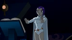 Raven using magic.