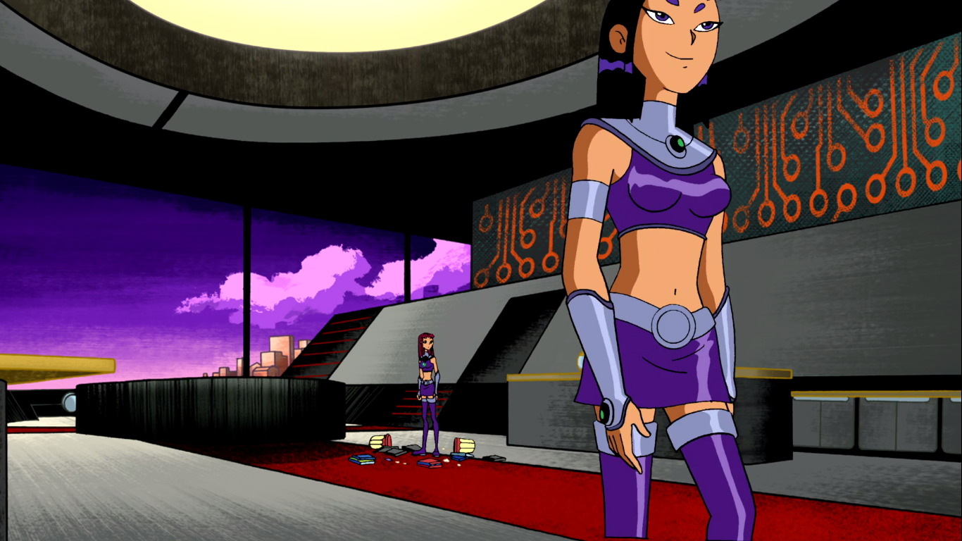 Teen Titans Go! A 3D Starfire.