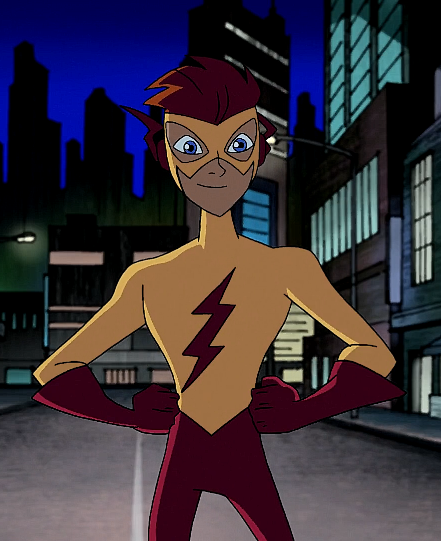 kid flash and robin love