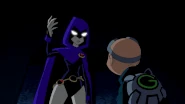 Raven scares Gizmo