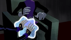 Raven healing Beast Boy.