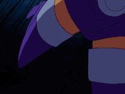 Starfire kicking Cinderblock.