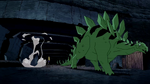 Beast Boy as Stegosaurus