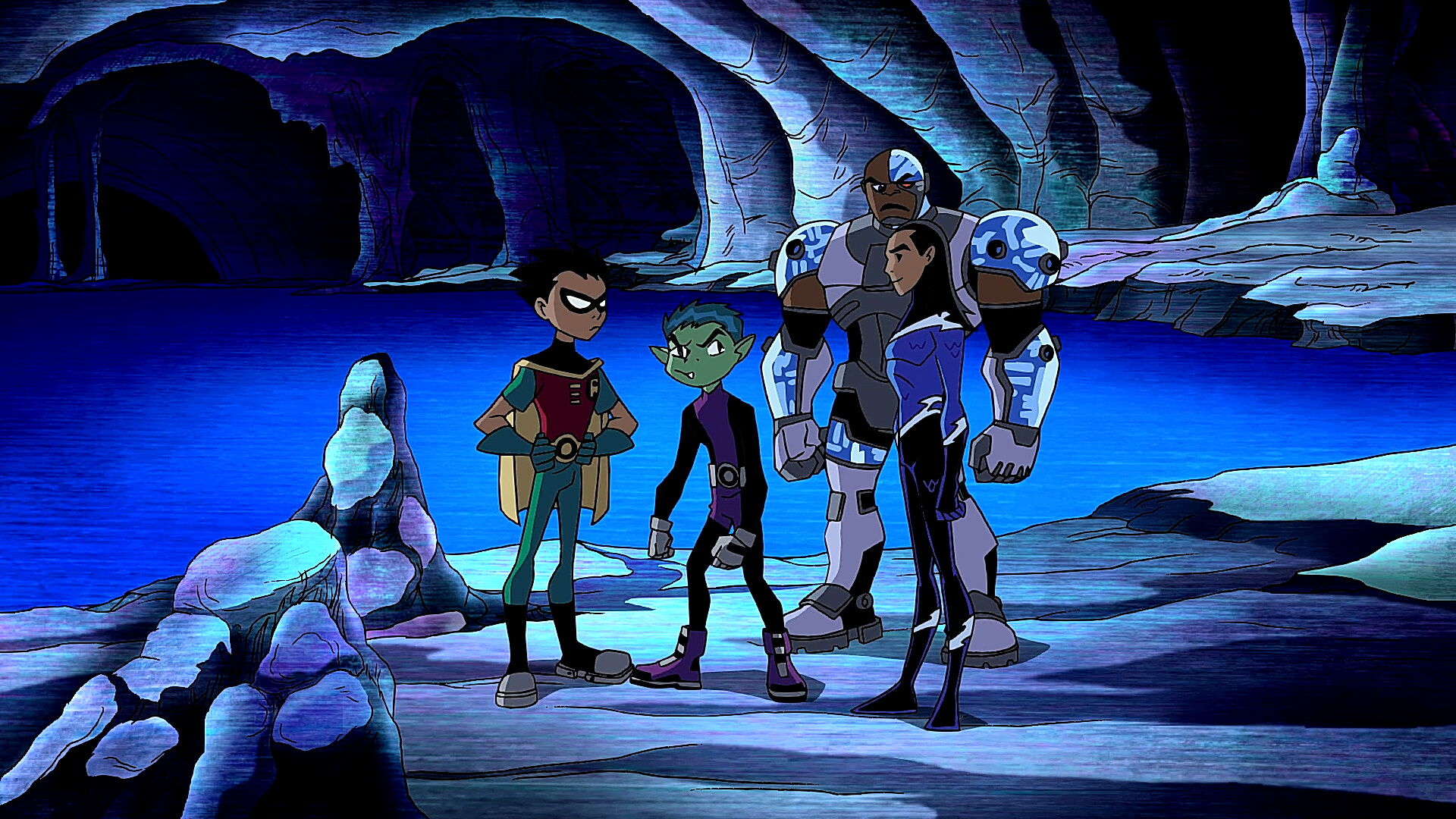 Six Animated Depictions - Teen Titans 3-4 by AdrenalineRush1996 on