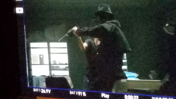 Ghost-Rider-fights-with-Liam-Teen-Wolf-set-Visit-October-2016