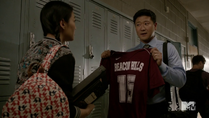 Teen Wolf Season 4 Episode 5 IED Kira and dad lacrosse jersey