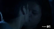 Liam and Hayden's first kiss