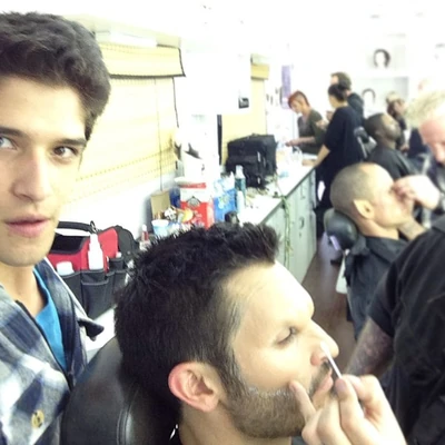 Teen Wolf Season 3 Behind the Scenes Tyler Posey Tyler Hoechlin Makeup Dept