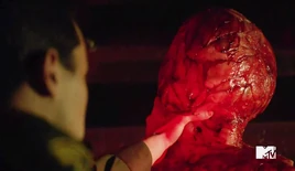 Face-to-Faceless-Parrish-confronts-faceless-in-tunnel-Teen-Wolf-Season-6b-Episode-614