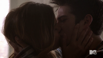 Teen Wolf Season 4 Episode 10 Monstrous Stiles and Malia kiss