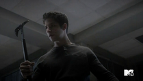 Teen Wolf Season 4 Episode 8 Time of Death Scott dream catch 3 tomahawk