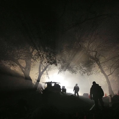 Teen Wolf Season 3 Behind the Scenes Thousand Oaks Night
