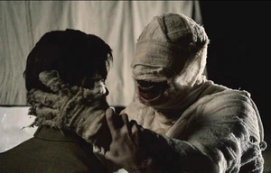 Le nogitsune tuant un soldat