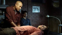 Deaton qui soigne Scott et Derek