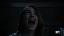 Teen Wolf Season 5 Episode 18 Maid of Gevaudan Malia's coyote eyes and fangs.jpg (43 KB)