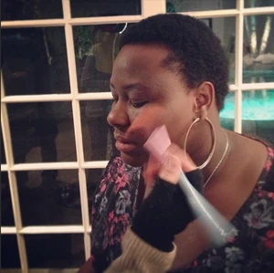 Teen Wolf Season 3 Behind the Scenes Shantal Rhodes Makeup Encino