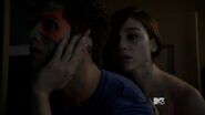 Teen Wolf 3 Temporada Episódio 16 Iluminado Daniel Sharman Crystal Reed Isaac Lahey Allison Argent Demônio Marca