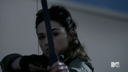Teen Wolf Season 3 Episode 3 Fireflies Crystal Reed Allison Argent takes aim