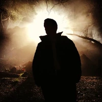 Teen Wolf Season 3 Behind the Scenes Sheriff in Silhouette