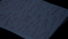 Lydia's-Premonition-writing-Teen-Wolf-Season-6-Episode-13-After-Images