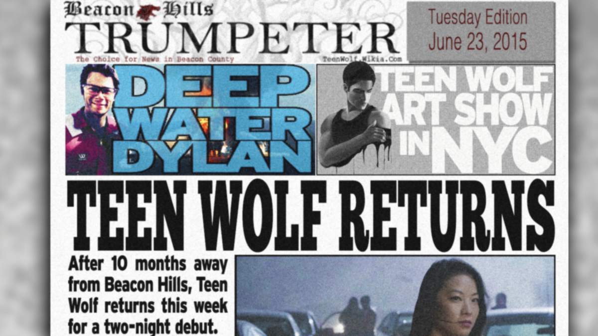 User Blog Paul Rea Teen Wolf News 062315 Teen Wolf Wiki Fandom