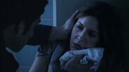 Tyler-Posey-Michelle-Clunie-Scott-Mrs.-Finch-bleeding-Teen-Wolf-Season-6-Episode-18-Genotype