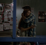 Teen Wolf Season 4 Episode 6 Orphaned Stiles comforts Lydia