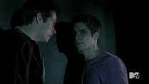 Teen Wolf Season 4 Episode 7 Weaponized Stiles and Scott in the vault