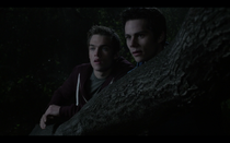 Teen Wolf Season05 Episode02 Parasomnia Liam and Stiles following Theo