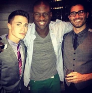 Colton, Sinqua and Tyler Hoechlin in Australia