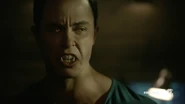 Teen Wolf Season 5 Episode 14 The Sword and the Spirit Parrish's eyes and fangs.png (759 KB)