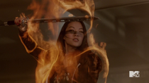 Teen Wolf Season 5 Episode 3 Dreamcatcher Kira aura close-up