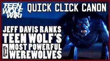 Teen Wolf Mystery Jeff Davis Werewolf Rankings