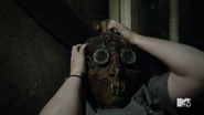 Teen Wolf Season 5 Episode 15 Amplification Superntural mask