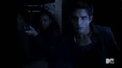 Teen Wolf Season 4 Episode 401 The Dark Moon Braeden and Scott face the unknown.png