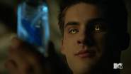 Teen Wolf Season 5 Episode 14 The Sword and the Spirit Theo's eyes