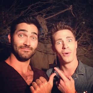 Teen Wolf Season 4 Behind the Scenes Colton Haynes Set Visit 2 May 20