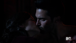 Jennifer Blake and Derek Hale