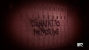Teen Wolf Season 5 Episode 13 Codominance Damnatio Memoriae on the lockers