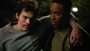 Dylan-Sprayberry-Khylin-Rhambo-Mason-helping-Liam-Teen-Wolf-Season-6-Episode-14-Face-to-Faceless