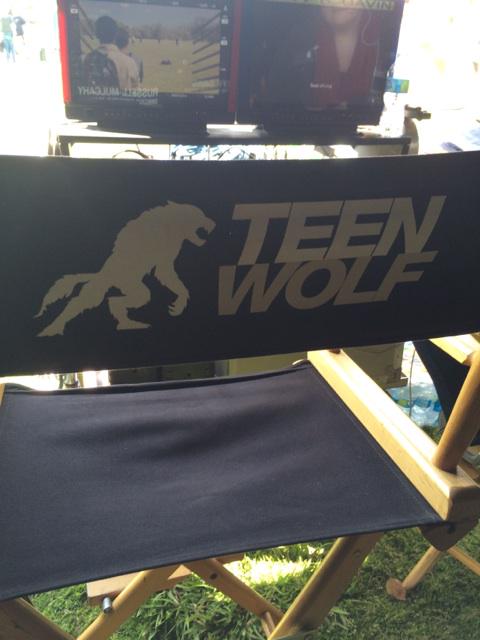 Teen Wolf Season 5 Behind the Scenes monitors Woodley Park 030315