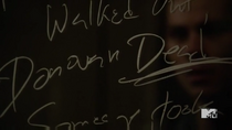 Teen Wolf Season 5 Episode 5 Stiles board