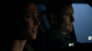 Teen Wolf Season 3 Episode 18 Riddled not so happy couple Melissa Ponzio