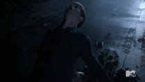 Teen Wolf Season 4 Episode 6 Orphaned Garrett impaled by beserker