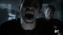 Teen Wolf Season 4 Episode 8 Time of Death Scotts dream fangs
