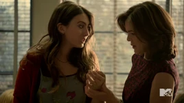Teen Wolf Season 4 Episode 7 Weaponized Natalie Martin finds Sydney is sick 