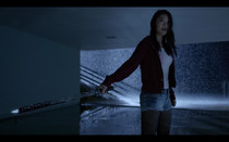 Teen Wolf Season05 Episode 1 creatures of the night Kira drawing her sword 