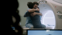 Teen Wolf Season 3 Episode 18 Riddled THE HUG Scott and Stiles