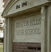 School sign