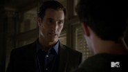 Teen Wolf Season 4 Episode 6 Orphaned Scott asks his dad not to go